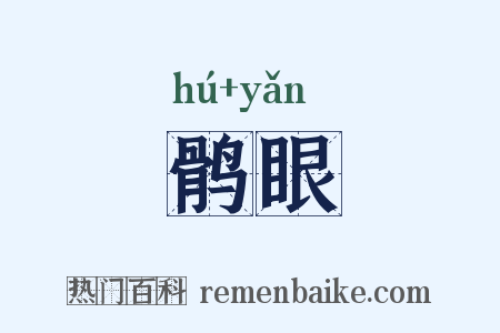 鹘眼是什么意思的图片